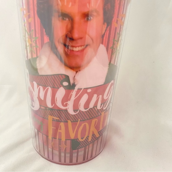 Buddy The Elf Christmas Movie 20oz Tumbler Green Lid Christmas 2014 Hobby Lobby - Picture 9 of 11